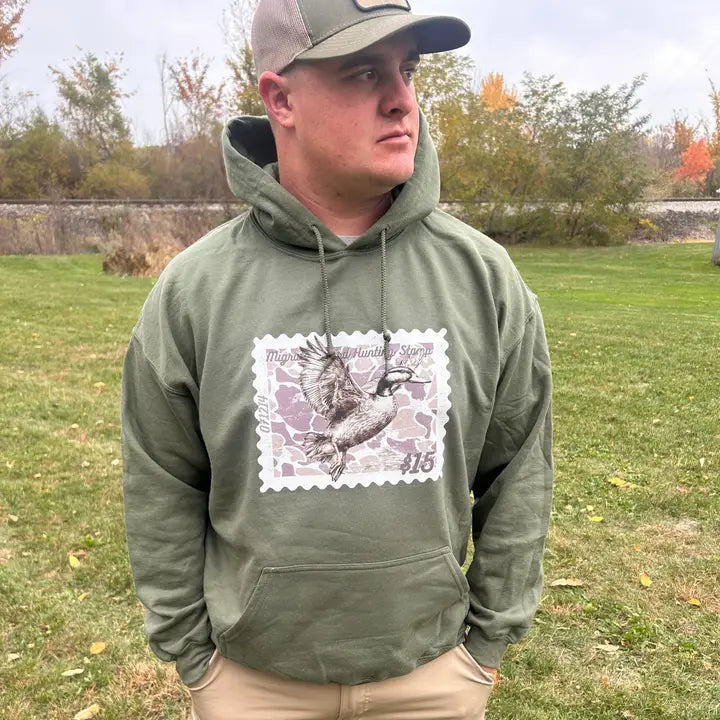 Duck Stamp - Hooded Sweatshirt