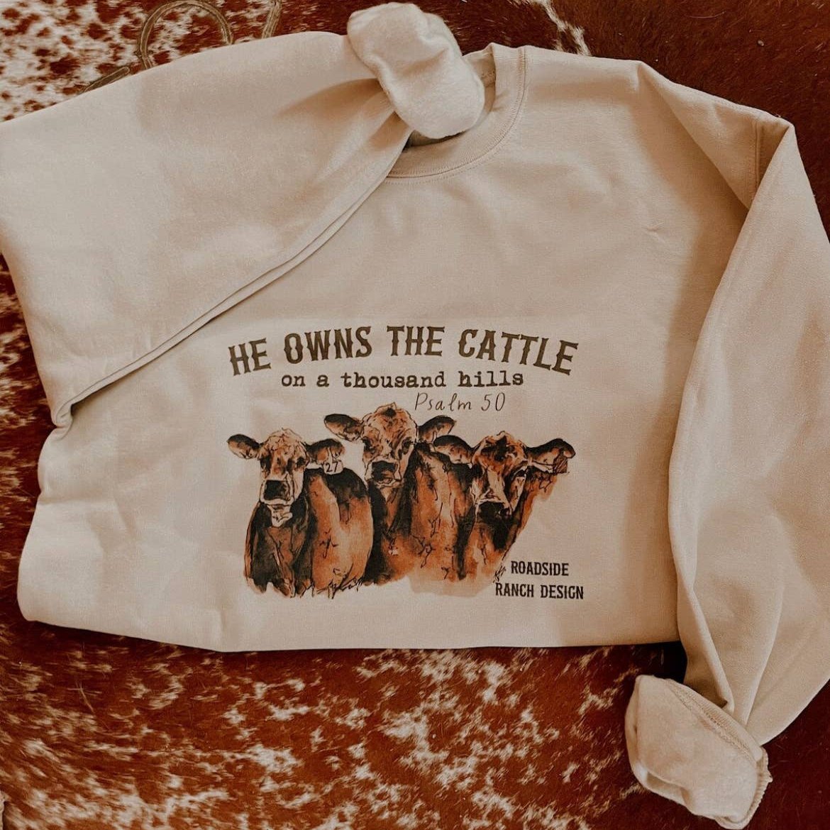He owns the cattle crew