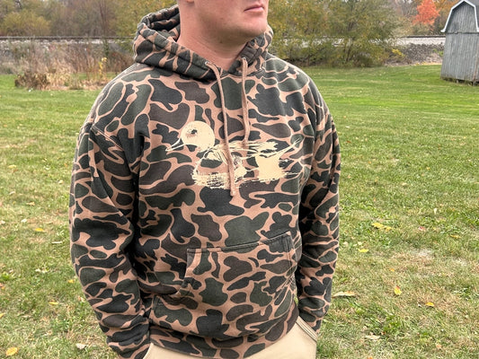 Duck Camo - Hooded Sweatshirt