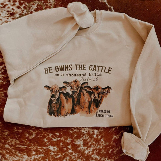 He owns the cattle crew